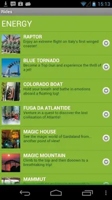 Gardaland Android android App screenshot 1